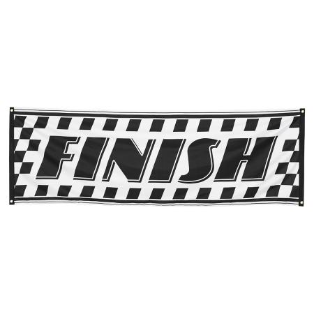 Racing Finish Banner